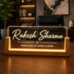 Personalized LED Name Plate Lamp