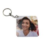 Photo Square Keychain Personalized