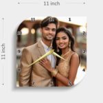 Premium Personalized Acrylic Wall Clock